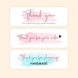 CIFEEO-120Pcs Thank You for Your Order Stickers  Labels for Envelope Sealing for Small Business Decor Sticker Stationery Supply