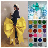 Large Bowknot DIY Handmade Accessories Make Foam Flower Party Wedding Arch Decor Home Background Wall Hanging Decoration