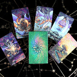78 Tarot Cards Deck English Visions Cards Deck COSMA VISIONS Oracles Electronic Guide Book Game Toy Divination Board Game