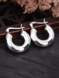 CIFEEO- Women Vintage U-shape S925Sliver Earrings OO1036