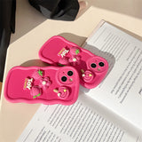 Cifeeo-gifts Cute 3D Strawberry Lollipop Phone Case