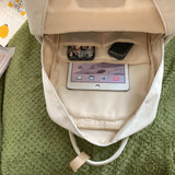 Cifeeo-back to school gifts High Quality Waterproof Nylon Women Backpack Female Stylish Buckle Travel Bag Preppy Schoolbag for Teenage Girl Laptop Backpacks