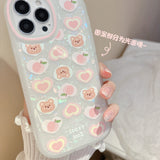 Cifeeo-gifts Peach Care Bear Phone Case