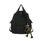 Cifeeo-back to school gifts Luxury School Backpack Women Cute Frog Backpack Waterproof Bagpack School Bags Teenage Girls Nylon Travel Bag Mochila Feminina