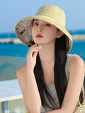 CIFEEO- Women Casual Sunproof Dual-side Wearring Hat QW1037