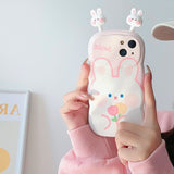 Cifeeo-gifts Kawaii Cartoon Rabbit Phone case