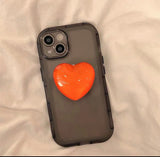 Cifeeo-gifts Heart Shaped Crystal Phone Holder