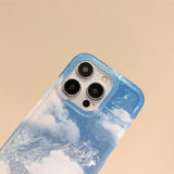 Cifeeo-gifts Sunset Blue Sky White Clouds Phone Case