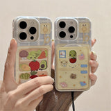 Cifeeo-gifts Fridge Vegetable Magnetic Card Holder Phone Case