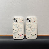 Cifeeo-gifts Creamy Cute Hollow Elephant Phone Case