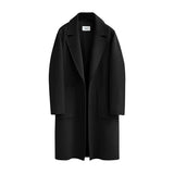 winter outfits men Autumn and Winter Women's Double-Sided Woolen Coat Long Loose Woolen Coat for Women