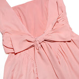 Cifeeo-Summer Mini Backless A Line Dress Sexy White Big Bow Dress Casual Women Birthday Holiday Dress New Arrivals