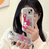 Cifeeo-gifts Girl Pink Star Phone Case
