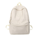 Cifeeo-back to school gifts Soft Leather Backpacks Girl Designer Back Pack Laptop Bag Large Capacity Travel Bag NewWhite PU High Quality Women Man Backpack