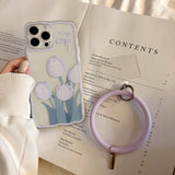 Cifeeo-gifts Purple Tulip Phone Case