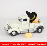 Cifeeoshop christmas aesthetic Christmas gifts idea for kid Decorative Red Metal Truck Decoration Christmas Decoration Gift Vintage Red Truck