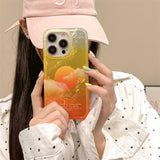 Cifeeo-gifts Sunset Blue Sky White Clouds Phone Case