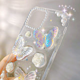 Cifeeo-gifts Butterfly Pearl Phone Case