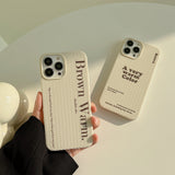 Cifeeo-gifts English Alphabet Phone Case