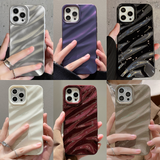 Cifeeo-gifts Simple Style Wave Pattern Phone Case