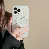Cifeeo-gifts Shell Pattern With Stand Phone Case
