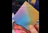 Back to school gifts In Stock: Gradient Starlight Colorful Star Transparent Sticky Notes Set (Glittery & Writable) – 6-in-1, 18 Notebooks, 6 Designs, 900 Pages