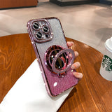 Cifeeo-gifts Magnetic Makeup Mirror Holder Phone Case