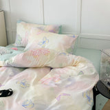 Cifeeo-2025 Spring Bedding Set Summer Bedding Set 2025 Ins Twin Queen Duvet Cover Flat Sheet Pillowcase No Filler Girl Boys Hotel Home Bed Linens