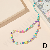 Cifeeo-gifts Rainbow Beaded Phone Charm