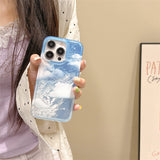 Cifeeo-gifts Sunset Blue Sky White Clouds Phone Case