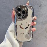 Cifeeo-gifts Fashionable Curved Edge Smiley Phone Case