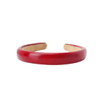 Cifeeo-Vintage Jewelry Y2K Style Vintage Pu Headbands Red Color Hairbands For Women Hair Accessories Girls Fashion Headwear