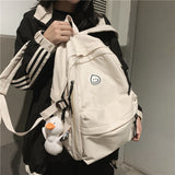 Cifeeo-back to school gifts Female Simple Couple Backpack Men Women School Backpacks for Teens Harajuku Girls 14inch Laptop School Bags Korean Bookbag 2020