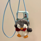 Cifeeo-gifts Kawaii Plush Doll Crossbody Phone Case