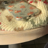 Cifeeo-gifts Cute Transparent Glitter Bear Phone Case