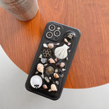 Cifeeo-gifts Cream Glue Shells Phone Case