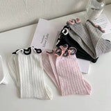 Cifeeo-Ruffles Socks Feminina Patchwork Womans Ankle Socks Korean Style Kawaii Harajuku Cute Stockings Autumn Thin Japanese Tights 2024