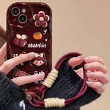 Cifeeo-gifts Kawaii Flower Girl Phone Case