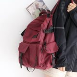 Cifeeo-back to school gifts Colorful Vintage Backpack Men Women 15.6 Inch Laptop Backpacks Ladies Shoulder School Bag for Teenage Girls Fashion Bookbags New