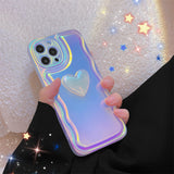 Cifeeo-gifts Laser Three-dimensional Love Phone Case