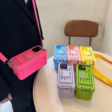 Cifeeo-gifts Macaron Color Storage Box Crossbody Phone Case