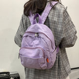 Cifeeo-back to school gifts Japanese Girl Small Backpack Women Vintage Canvas School Backpack Bag for Teens Female Original Niche Ruckpack Ins School Bags