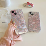 Cifeeo-gifts Pink Love Water Ripples Phone Case