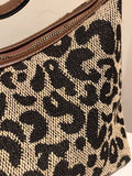 CIFEEO - Leopard Graphic Baguette Bag  - Women Shoulder Bags