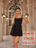 Cifeeo-Summer Mini Backless A Line Dress Sexy White Big Bow Dress Casual Women Birthday Holiday Dress New Arrivals