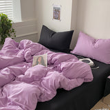 Cifeeo-Ins Bedding Comforter Cover sets Duvet Cover beds heets set with pillows case Bedding Linens Set for Queen/King Bed