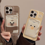 Cifeeo-gifts Cute Cartoon Card Holder Phone Case
