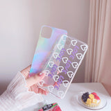 Cifeeo-gifts Ins Purple Love Phone Case