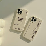 Cifeeo-gifts English Alphabet Phone Case