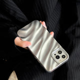 Cifeeo-gifts Simple Style Wave Pattern Phone Case